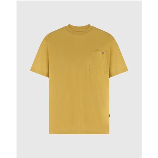 Dickies t-shirt luray pocket giallo uomo
