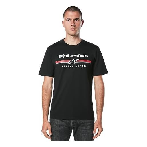 Alpinestars betteryet csf tee t-shirt da uomo maglietta girocollo maglia a maniche corte stile sportivo nero xxl