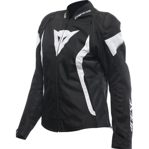 Dainese giacca avro 5 tex jacket wmn black white black | dainese
