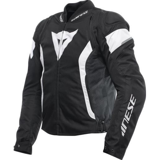 Dainese giacca avro 5 tex jacket black white black | dainese