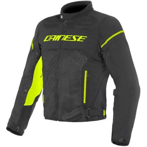 Dainese air frame d1 tex jacket-n49-black/black/yellow-fluo
