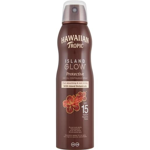 Hawaiian Tropic olio abbronzante spray spf 15 180 ml - -