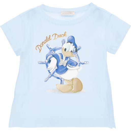 Monnalisa maxi t-shirt jersey donald duck