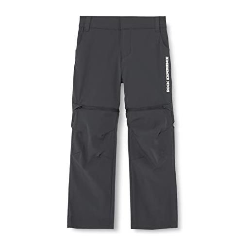 Rock Experience observer zip off pantaloni sportivi, ebony, 14 anni donna