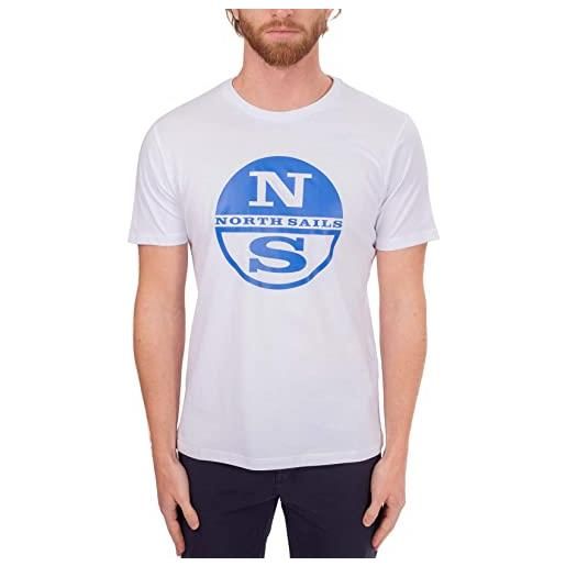 NORTH SAILS - t-shirt uomo regular con logo stampato - taglia l