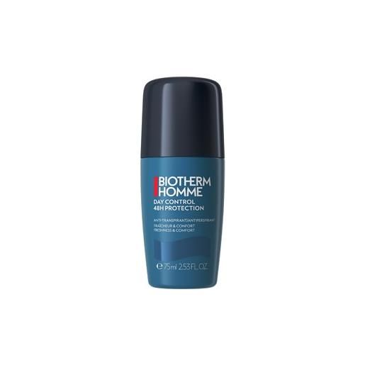 Biotherm Homme cura dell'uomo day control 48h day control protection. Roll-on antitraspirante