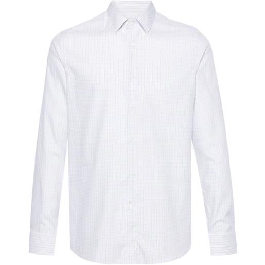 Canali camicia a quadri - bianco