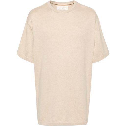 extreme cashmere t-shirt rik mélange - toni neutri