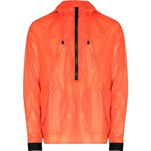 A-COLD-WALL* giacca a vento con cappuccio trellick - arancione