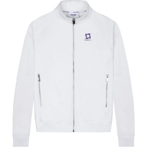 TEAM WANG design giacca sportiva con stampa - bianco