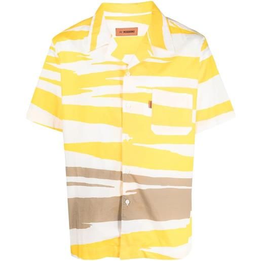 Missoni camicia con stampa - giallo