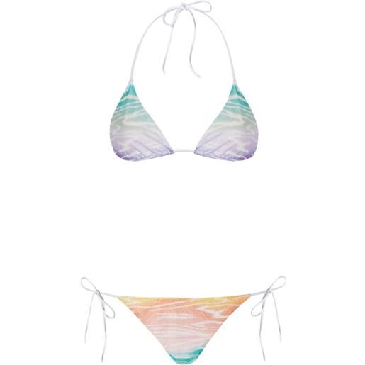 Missoni bikini a triangolo - blu