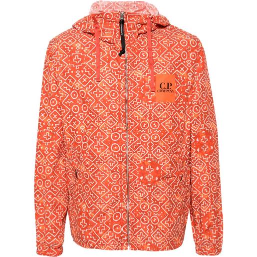 C.P. Company giacca a quadri - arancione