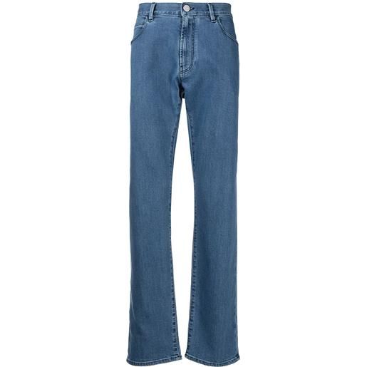 Giorgio Armani jeans dritti - blu