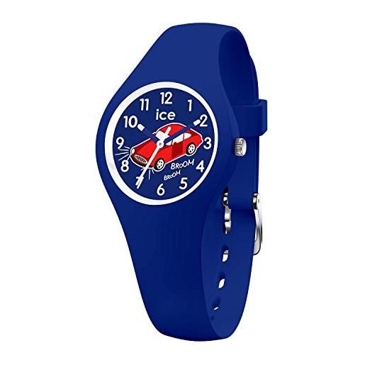 Ice-watch - ice fantasia car - orologio blu da bambini con cinturino in silicone - 018425 (extra small)