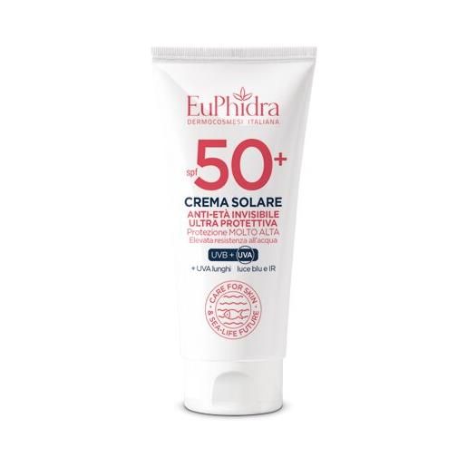 Euphidra kaleido crema solare anti-età ultra protettiva 50ml spf50+