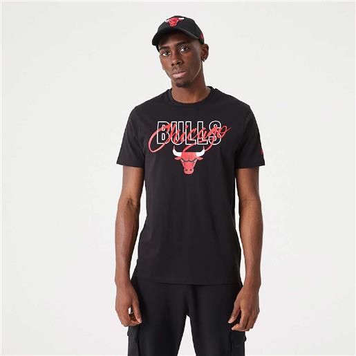 New Era t-shirt chicago bulls nba script nera