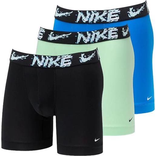 Nike boxer sportivi da uomo Nike dri-fit essential micro boxer brief 3p - blue/green/black