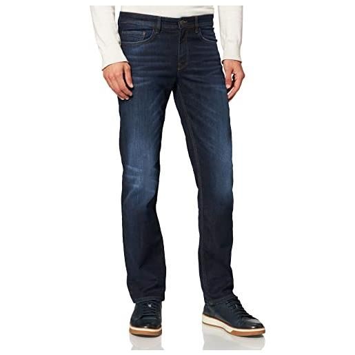 Cross Jeans cross antonio jeans loose fit, blu (deep blue 089), 34w x 34l uomo