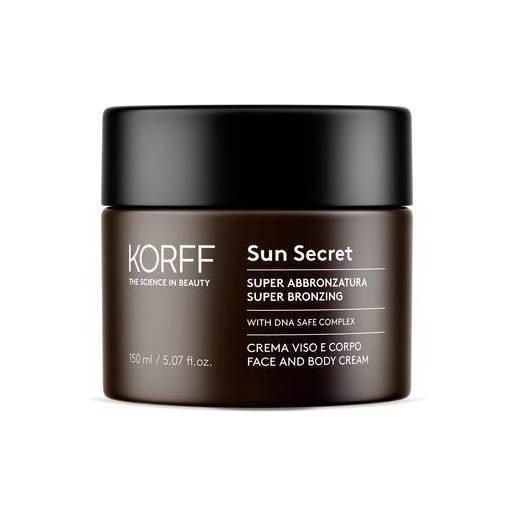 Korff Solari korff sun secret crema super abbrozzante - 150ml