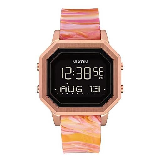 Nixon orologio digitale donna con cinturino in sintetico a1211-5069-00