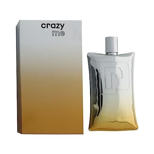 Paco Rabanne, crazy me, eau de parfum, profumo unisex, 62 ml