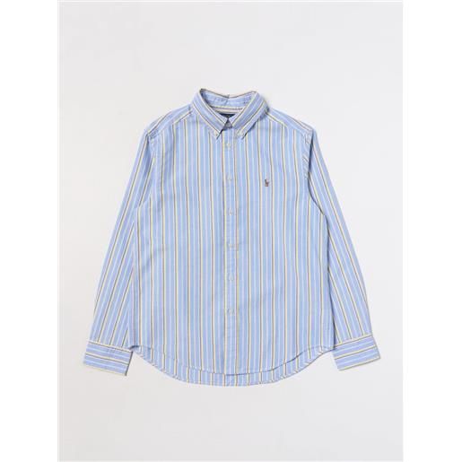Polo Ralph Lauren camicia Polo Ralph Lauren in cotone con motivo a righe