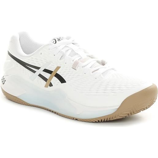 Asics scarpa da tennis uomo Asics gel-resolution 9 clay bianco