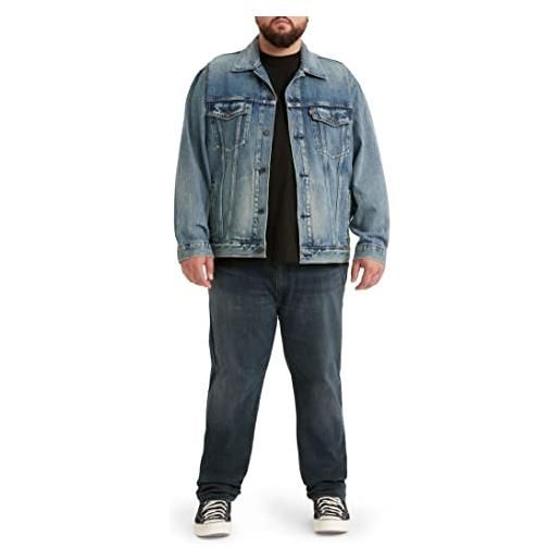 Levi's 512 slim taper big & tall, jeans, uomo, medium indigo worn in, 40w / 30l