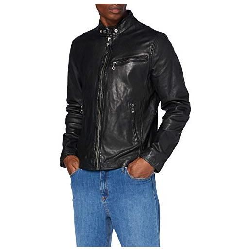 Schott nyc lc949wx giacca di pelle, nero, large uomo