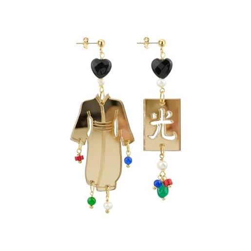 Lebole Maison lebole gioielli orecchini da donna kimono special plexi piccolo oro