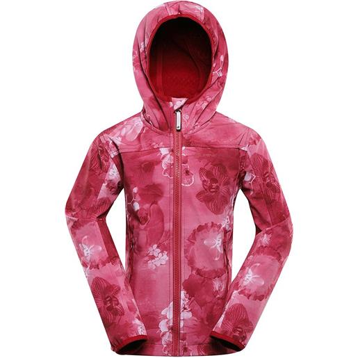 Alpine Pro hooro jacket rosso 104-110 cm ragazzo