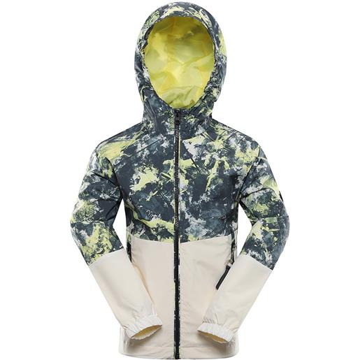 Alpine Pro imufo hoodie rain jacket multicolor 104-110 cm ragazzo