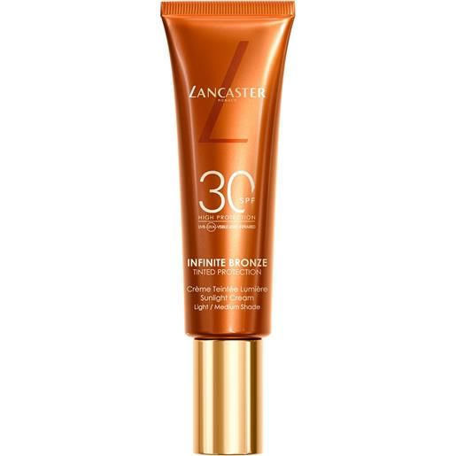 LANCASTER infinite bronze tinted protection crème teintée lumière light / medium