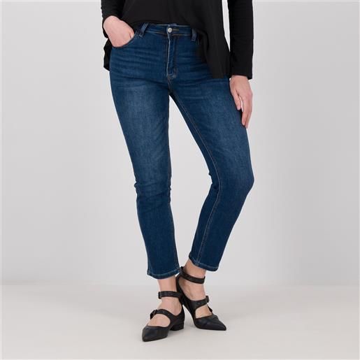 Lucrezia Sciortino jeans 5 tasche linea aderente