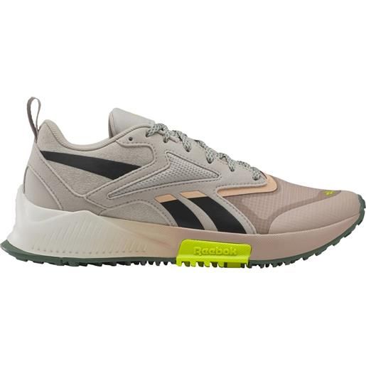 Reebok - scarpe da ginnastica comode da donna - lavante trail 2 moon stone/pinstu/core black per donne - taglia 37.5,38.5,40,40.5,41,42,43 - grigio