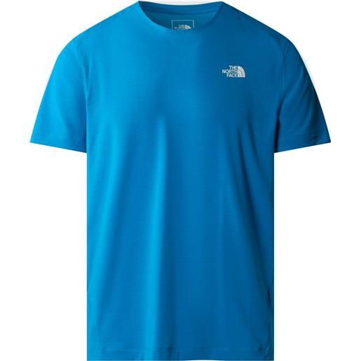 The North Face - t-shirt traspirante - m lightning alpine s/s tee skyline blue per uomo - taglia s, m, l, xl