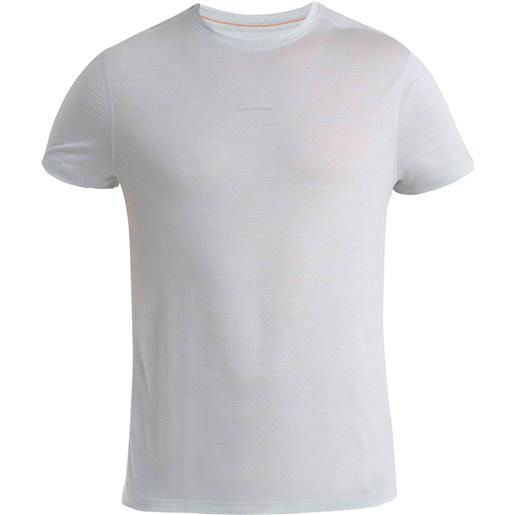 Icebreaker - t-shirt a maniche corte leggera e traspirante - men merino 125 cool-lite speed ss tee ether per uomo - taglia s, m, l, xl - grigio