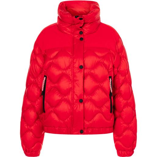 Bogner - piumino in piuma d'anatra - manu-d red per donne - taglia 34 eu, 36 eu - rosso