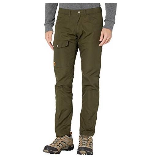 Fjällräven greenland jeans m reg pantaloni sportivi, uomo, deep forest, 54