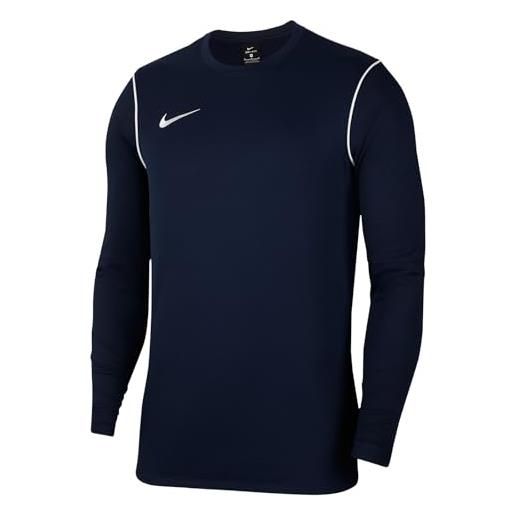 Nike bv6875-410 dri-fit t-shirt uomo obsidian/white/white m