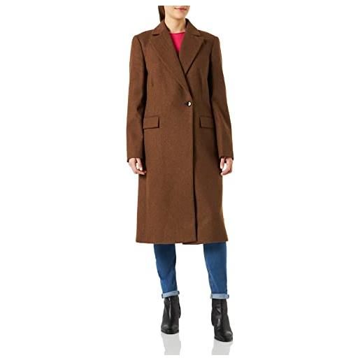 Sisley coat 2boyln019 cappotto, black 700, 38 da donna