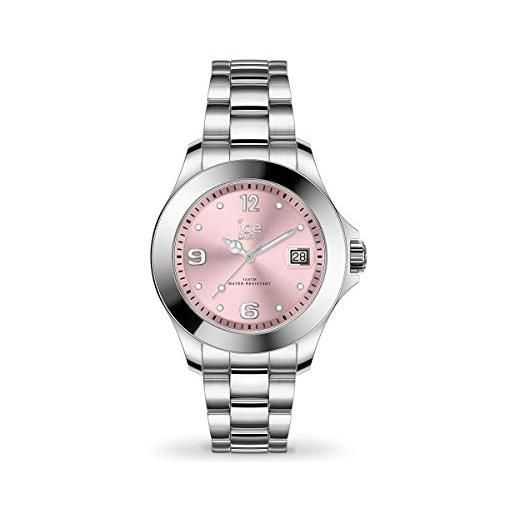 Ice-watch ice steel light pink orologio soldi da donna con cinturino in metallo, 017320 (small)