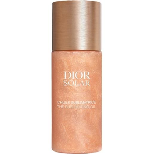 DIOR solar the sublimating oil