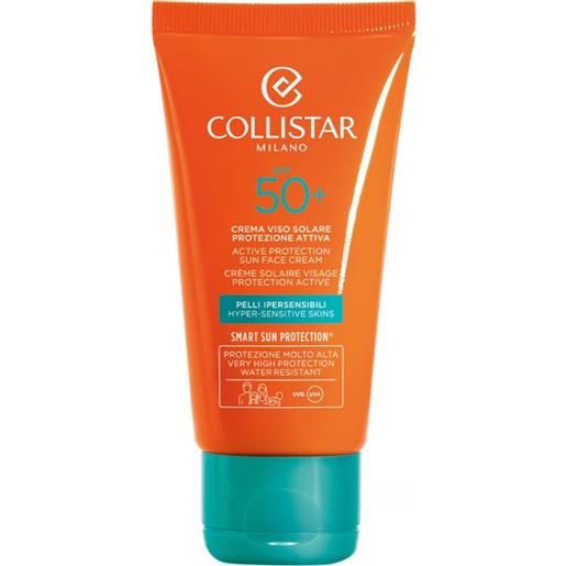 Collistar crema viso solare protezione attiva pelli sensibili spf 50+ 50 ml