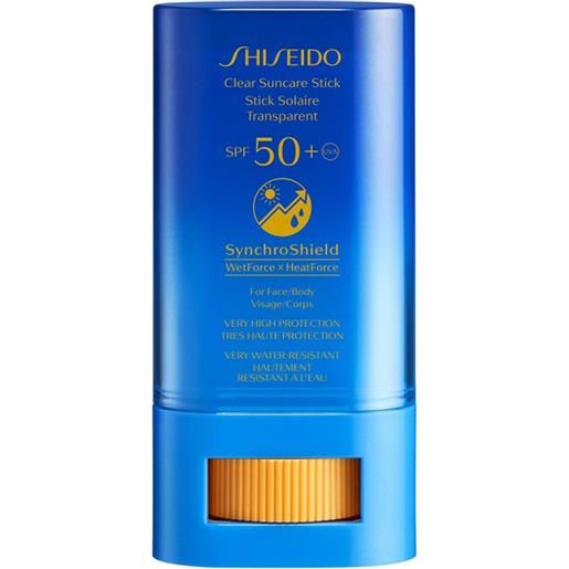 Shiseido sun clear sun stick spf50+ 20 gr