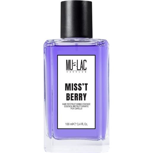 MULACbye miss tberry hair restructive essence 100 ml