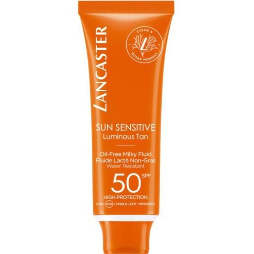 Lancaster sun sensitive oil free fluid face spf 50 50 ml