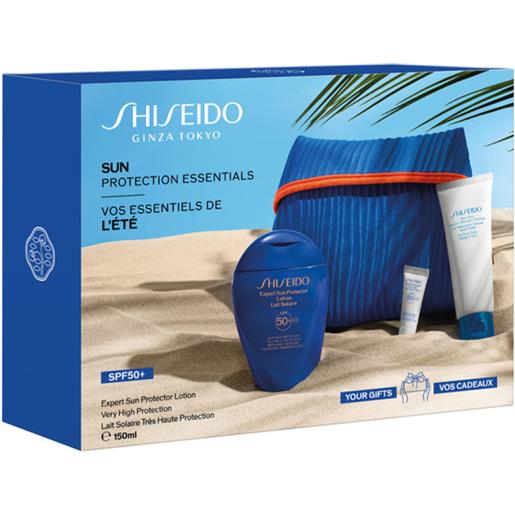 Shiseido sun expert cofanetto sun aging protection spf 50