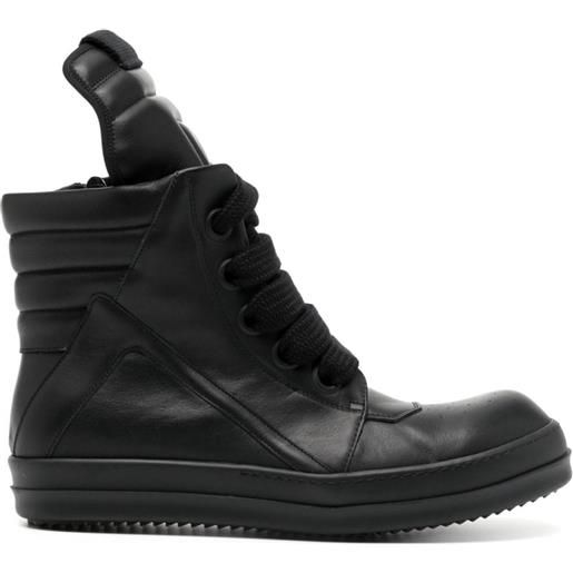 Rick Owens sneakers alte geobasket - nero